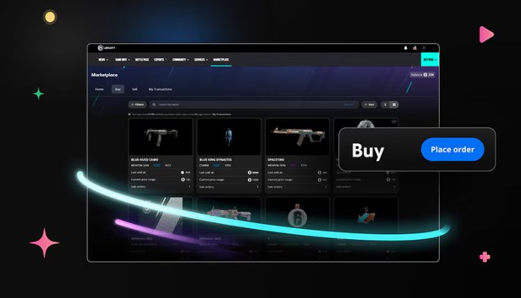 R6 Marketplace Website