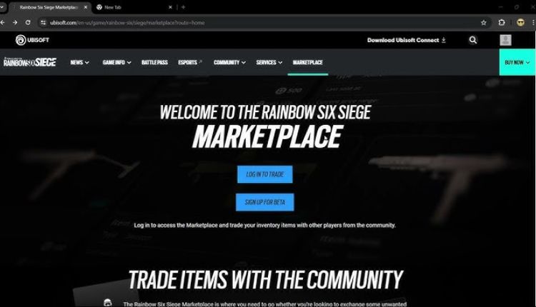 R6 Marketplace Log In